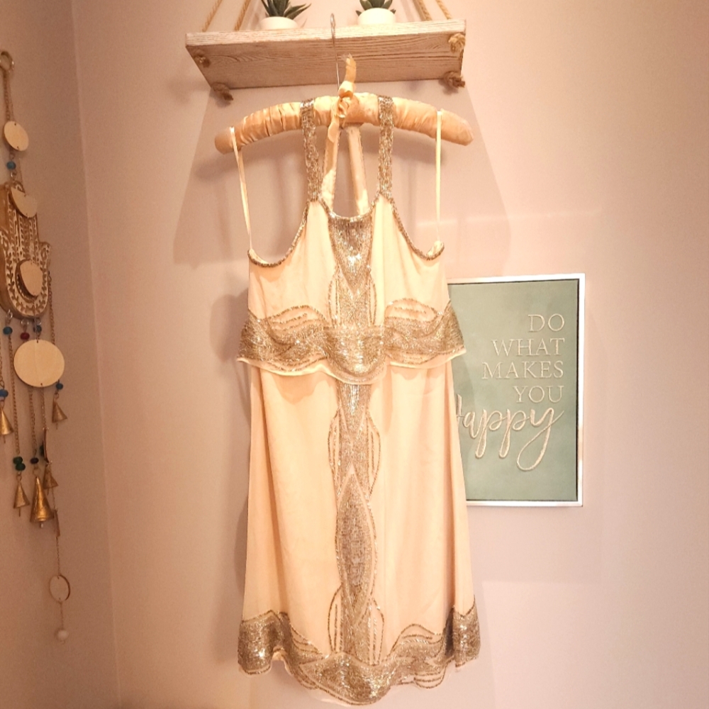 PARKER Sequins Silk Dress - Picture 11 of 16